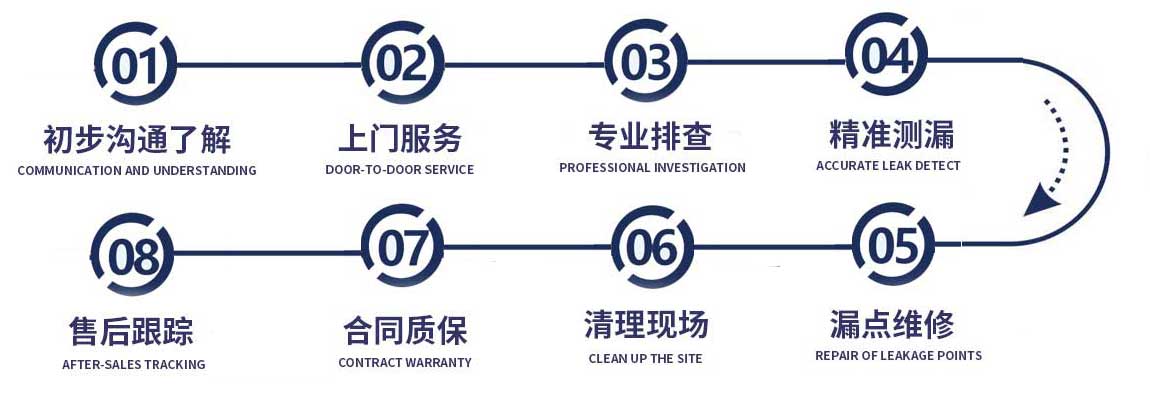 泰州修漏水流程